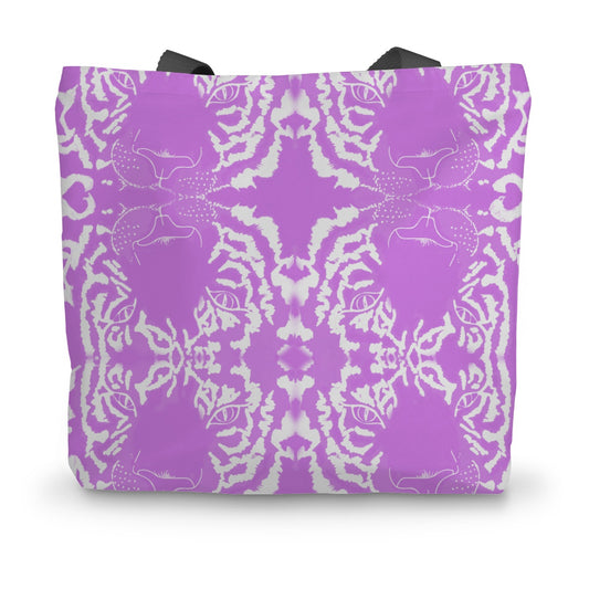 Wild  Eye of the Tiger Canvas Tote Bag