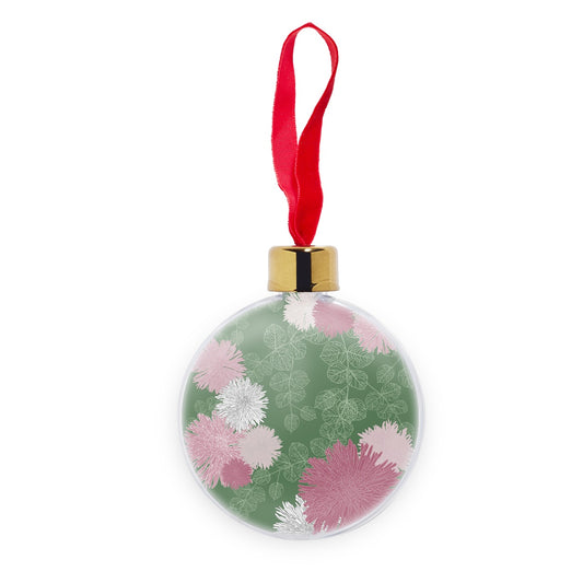 Floral Exuberance Christmas bauble