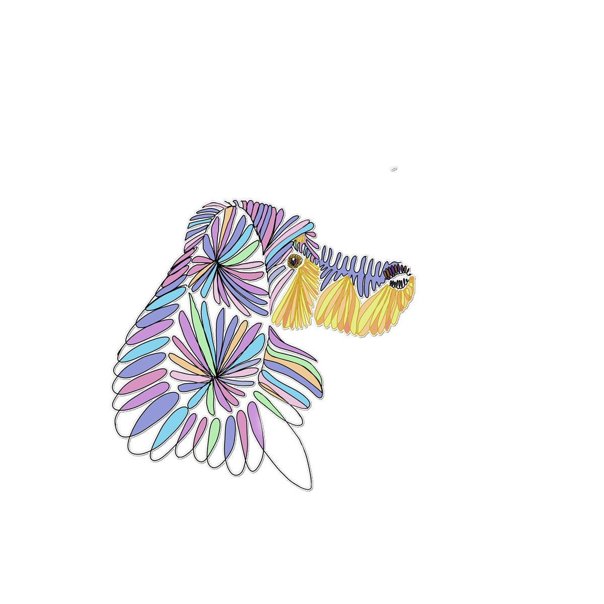 Doolally Dachshund  Temporary Tattoo