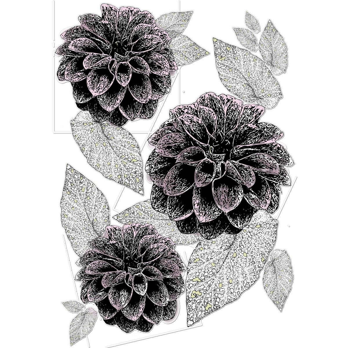 Dahlia Craze Temporary Tattoo