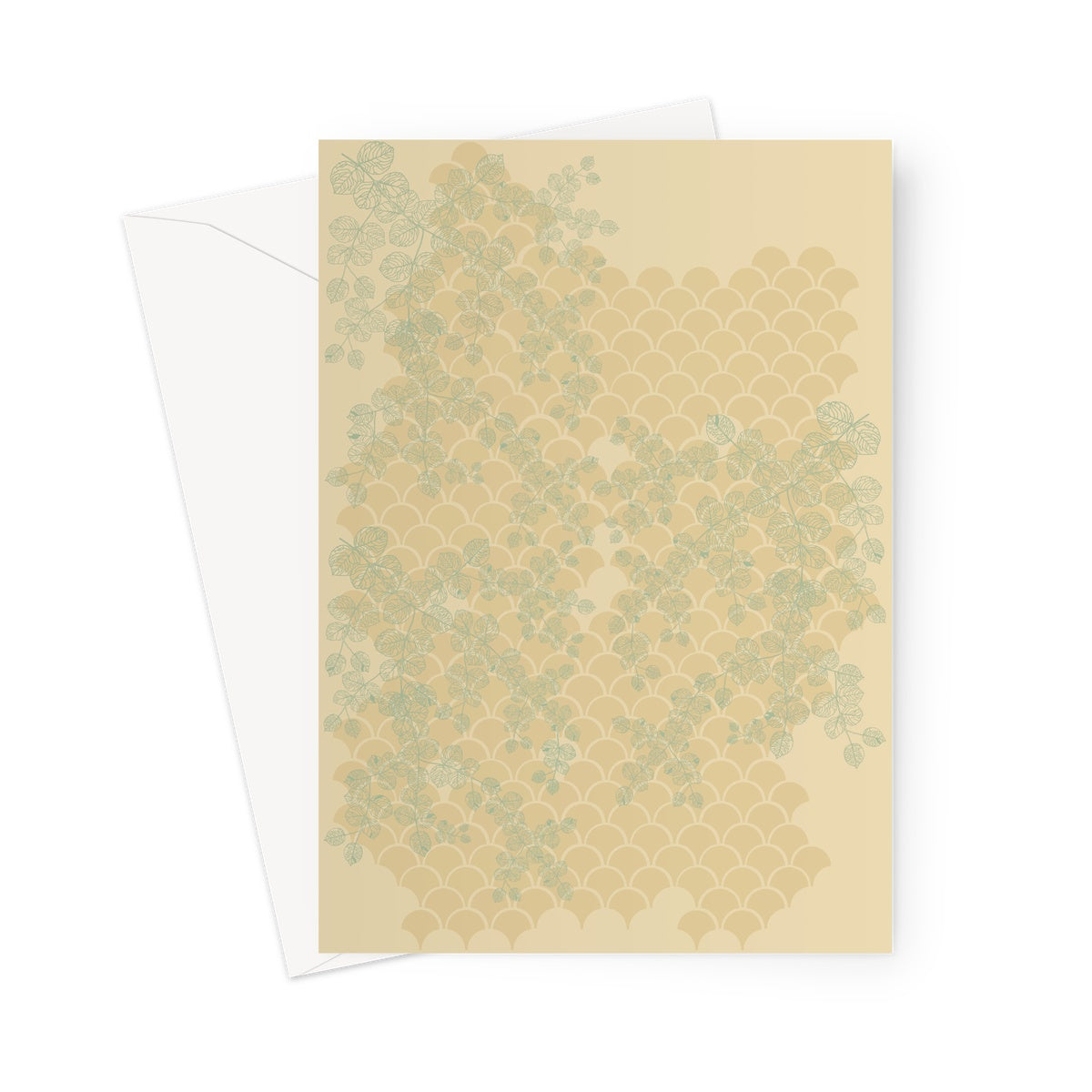 Floral Vanity Greeting Card