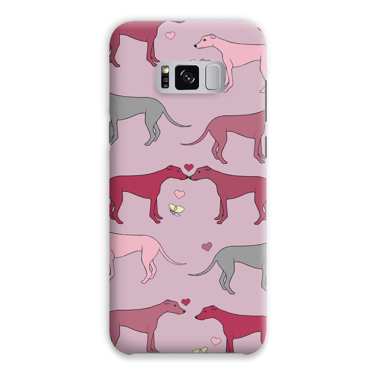 Greyhound Love Rainbow Dogs  Snap Phone Case