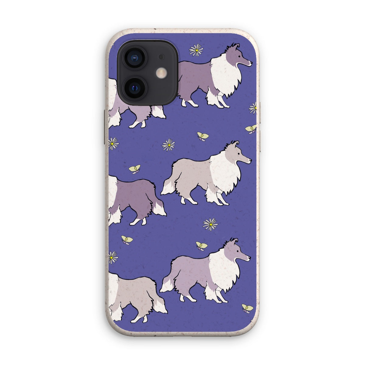 Sheltie Very Peri Rainbow Dogs  Eco Phone Case