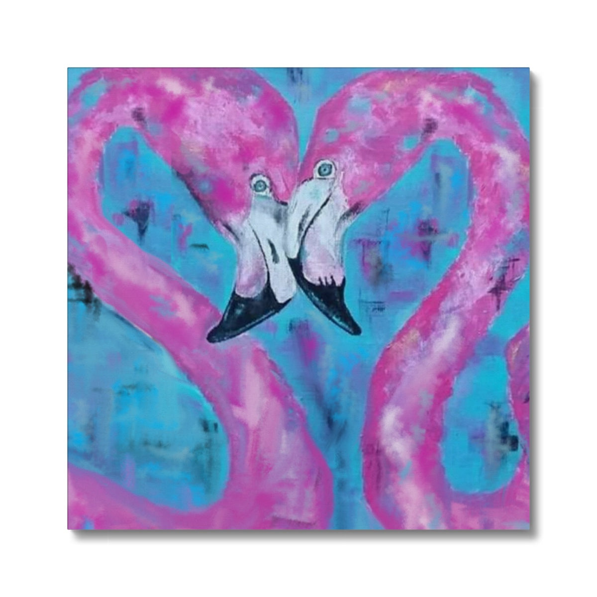 Flamingo Tango Canvas