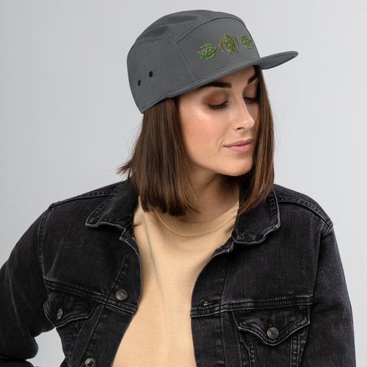 Turtle 5 Panel Camper Unisex Hat