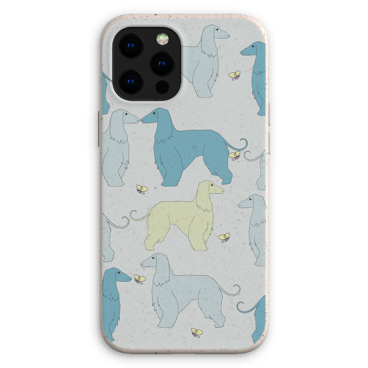 Afghan Breeze Rainbow Dogs Eco Phone Case