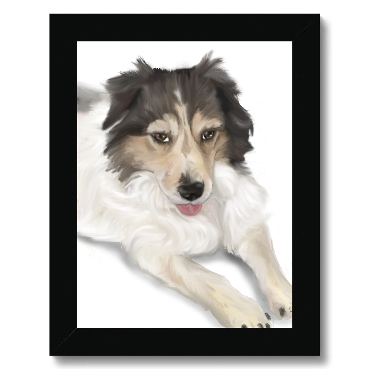 Customer Request Sandy Framed Print