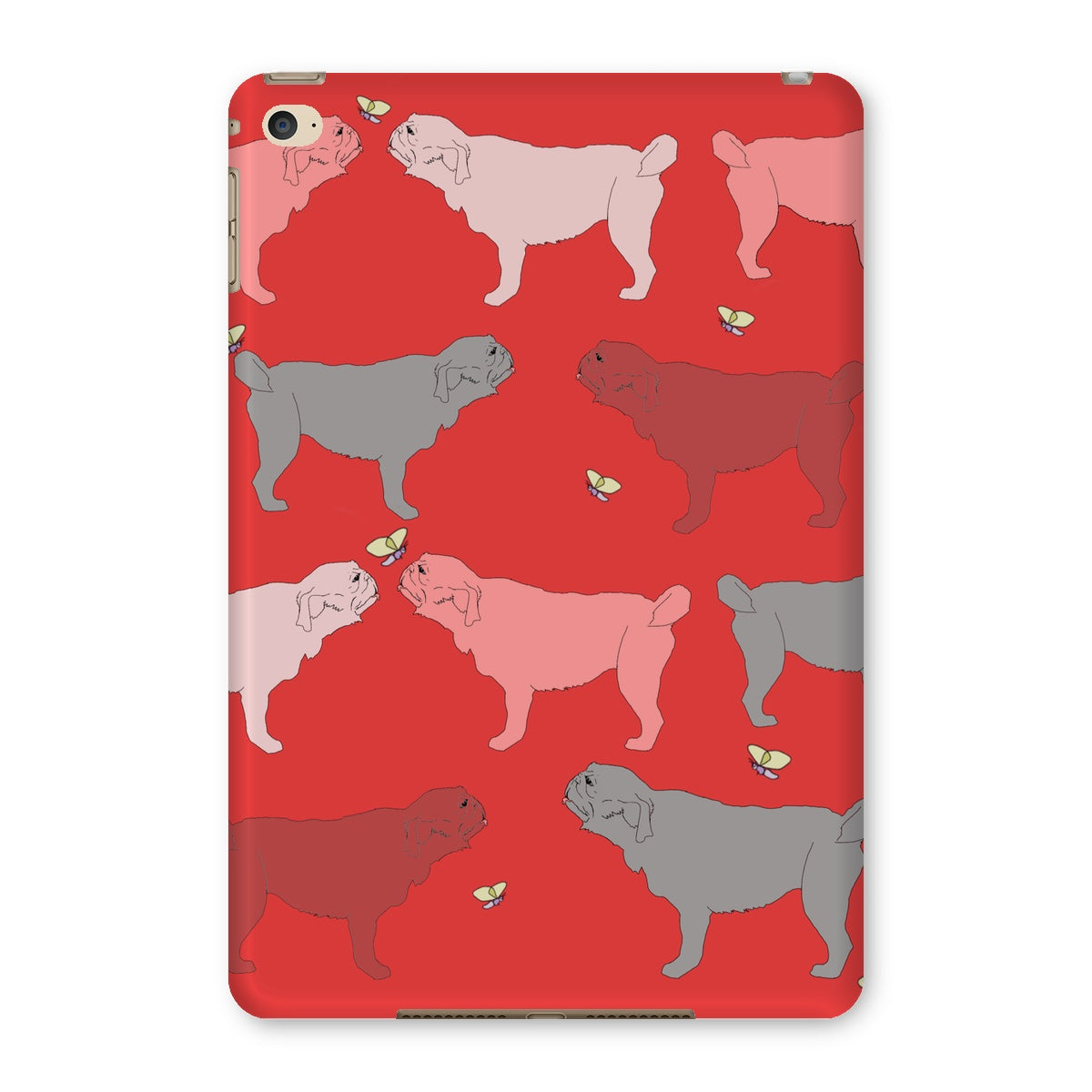 Rainbow Dogs Pug  Tablet Cases