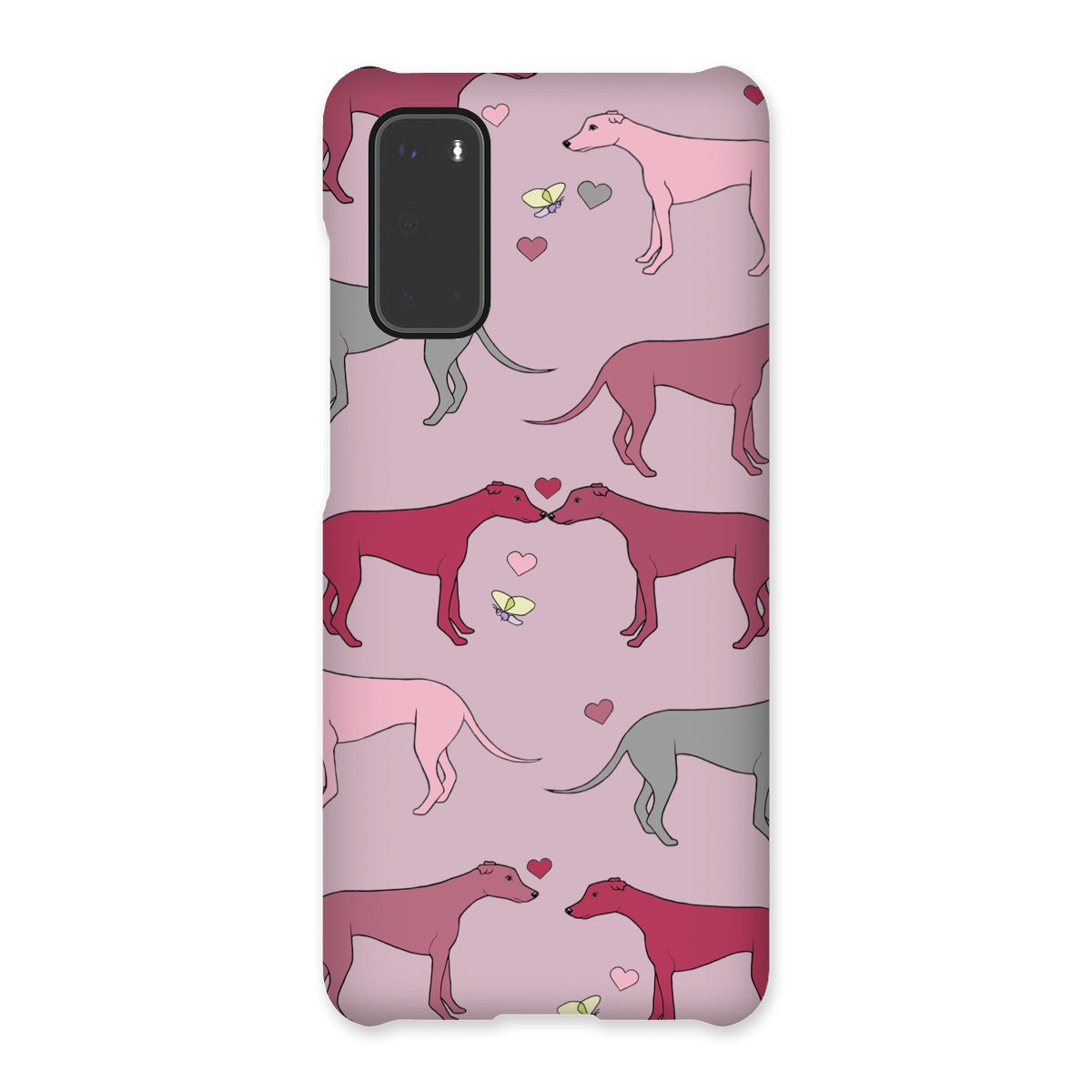 Greyhound Love Rainbow Dogs  Snap Phone Case