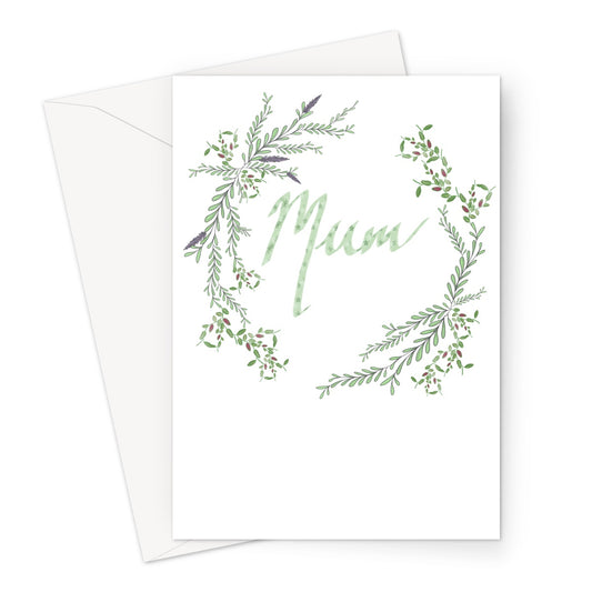 Mum Garden Greeting Card