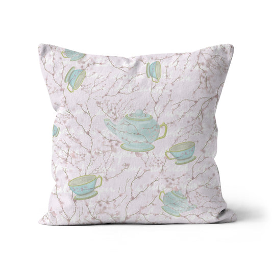 In celebration of tea Cushion