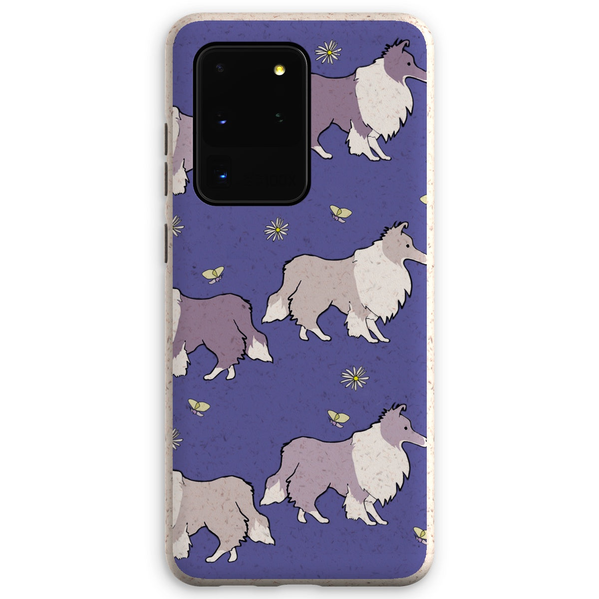 Sheltie Very Peri Rainbow Dogs  Eco Phone Case