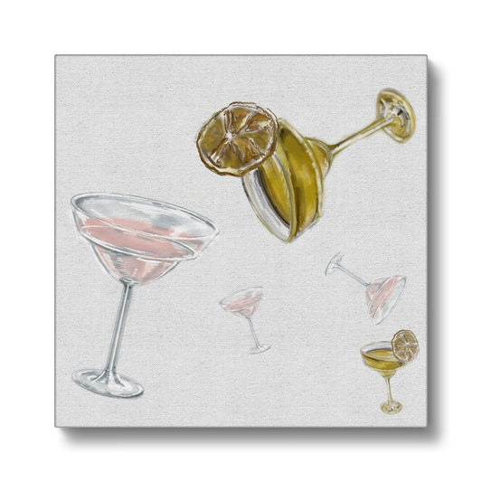 Let the cocktails roll Eco Canvas