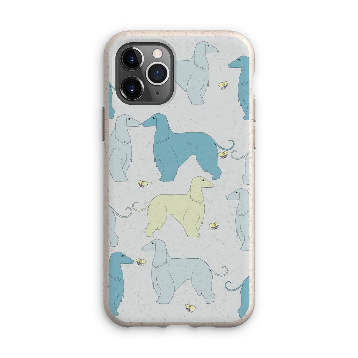 Afghan Breeze Rainbow Dogs Eco Phone Case