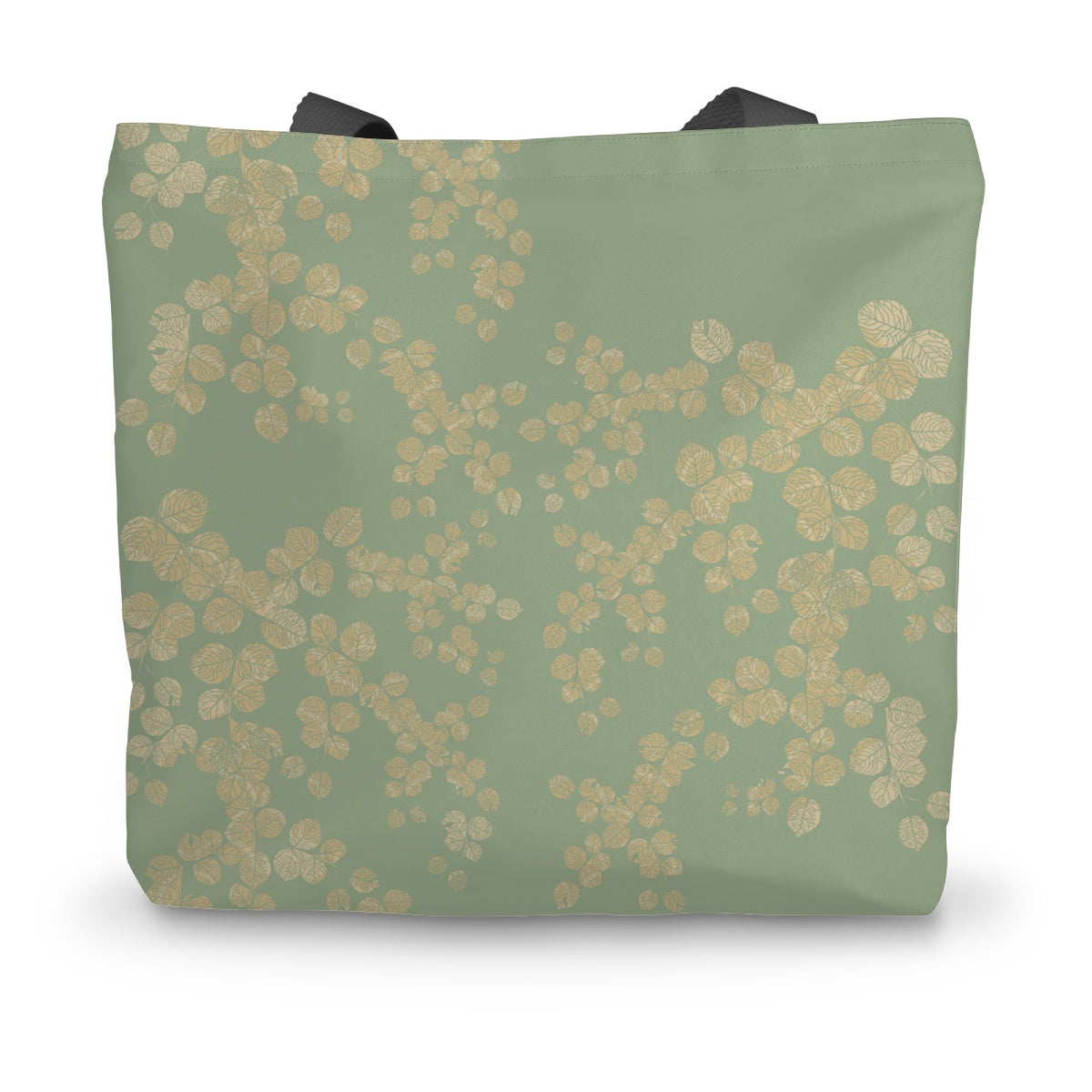 Floral Modesty Canvas Tote Bag