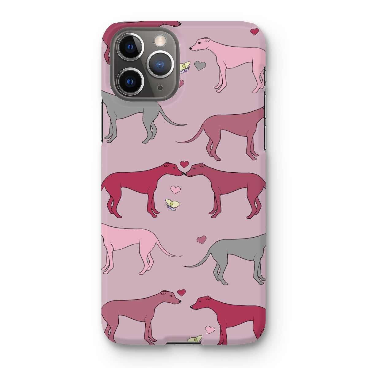 Greyhound Love Rainbow Dogs  Snap Phone Case