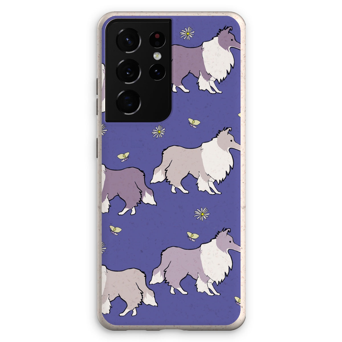 Sheltie Very Peri Rainbow Dogs  Eco Phone Case