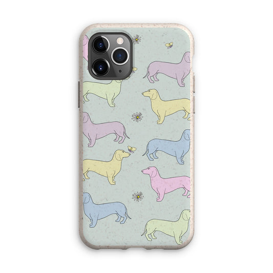 Rainbow Dachshunds Rainbow Dogs  Eco Phone Case