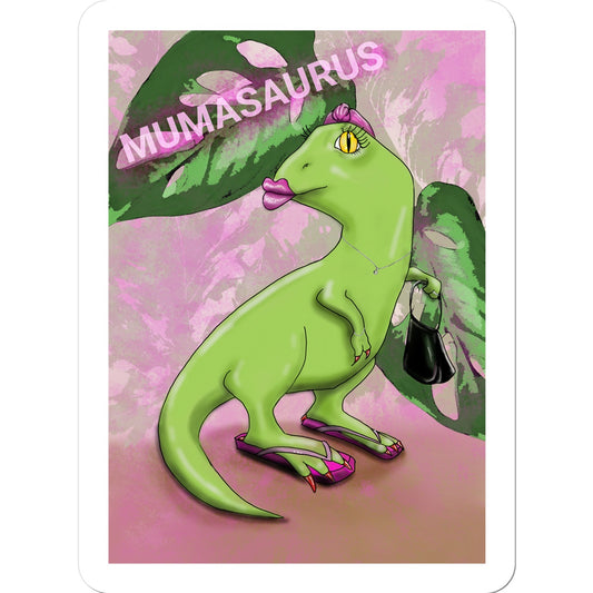 Mumasaurus Sticker