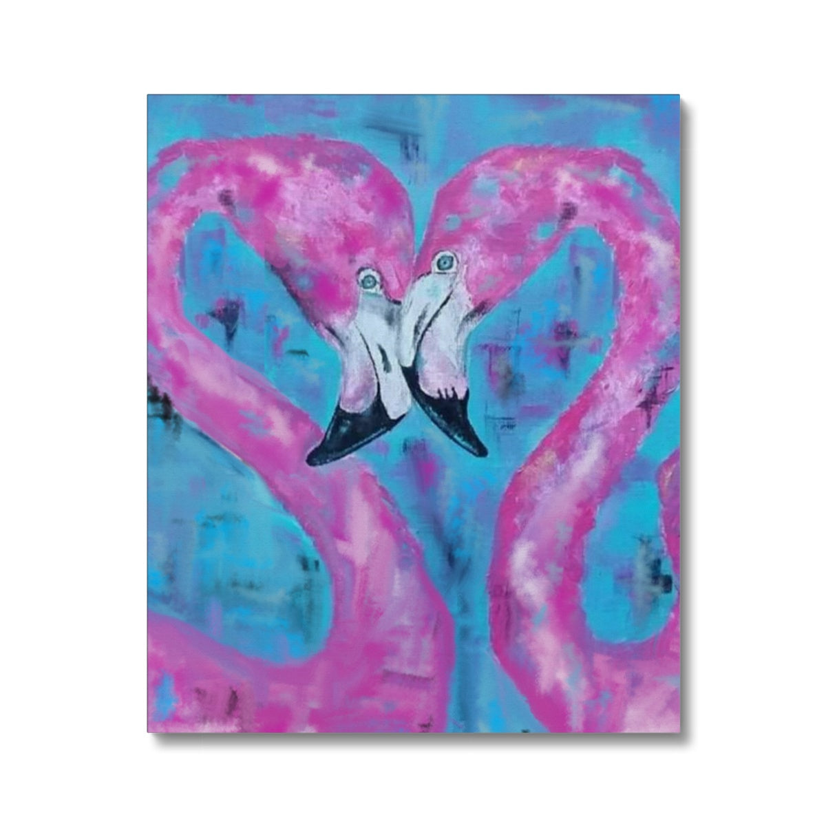 Flamingo Tango Canvas