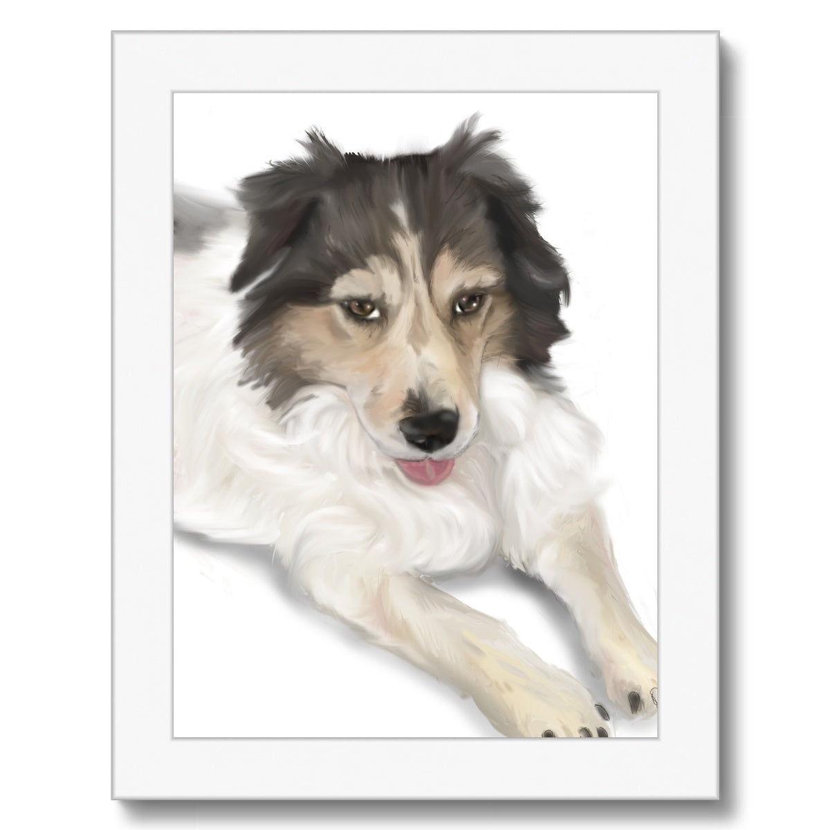 Customer Request Sandy Framed Print