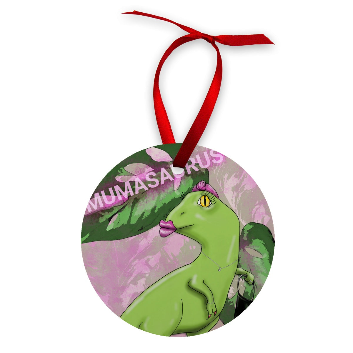 Mumasaurus Wood Ornament