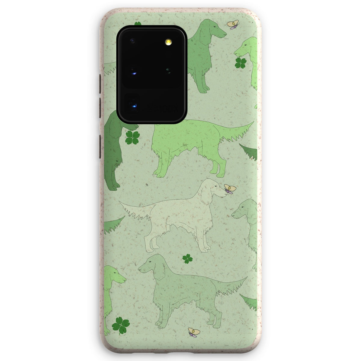 Irish Setter Rainbow Dogs Eco Phone Case