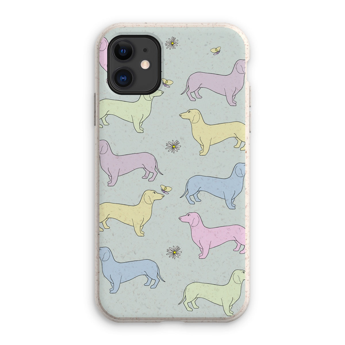 Rainbow Dachshunds Rainbow Dogs  Eco Phone Case