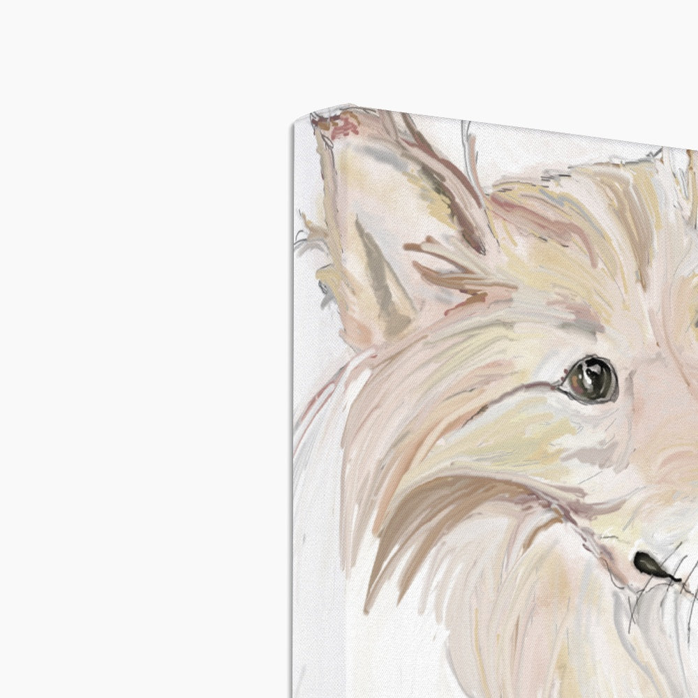 Sheltie Portrait  Canvas