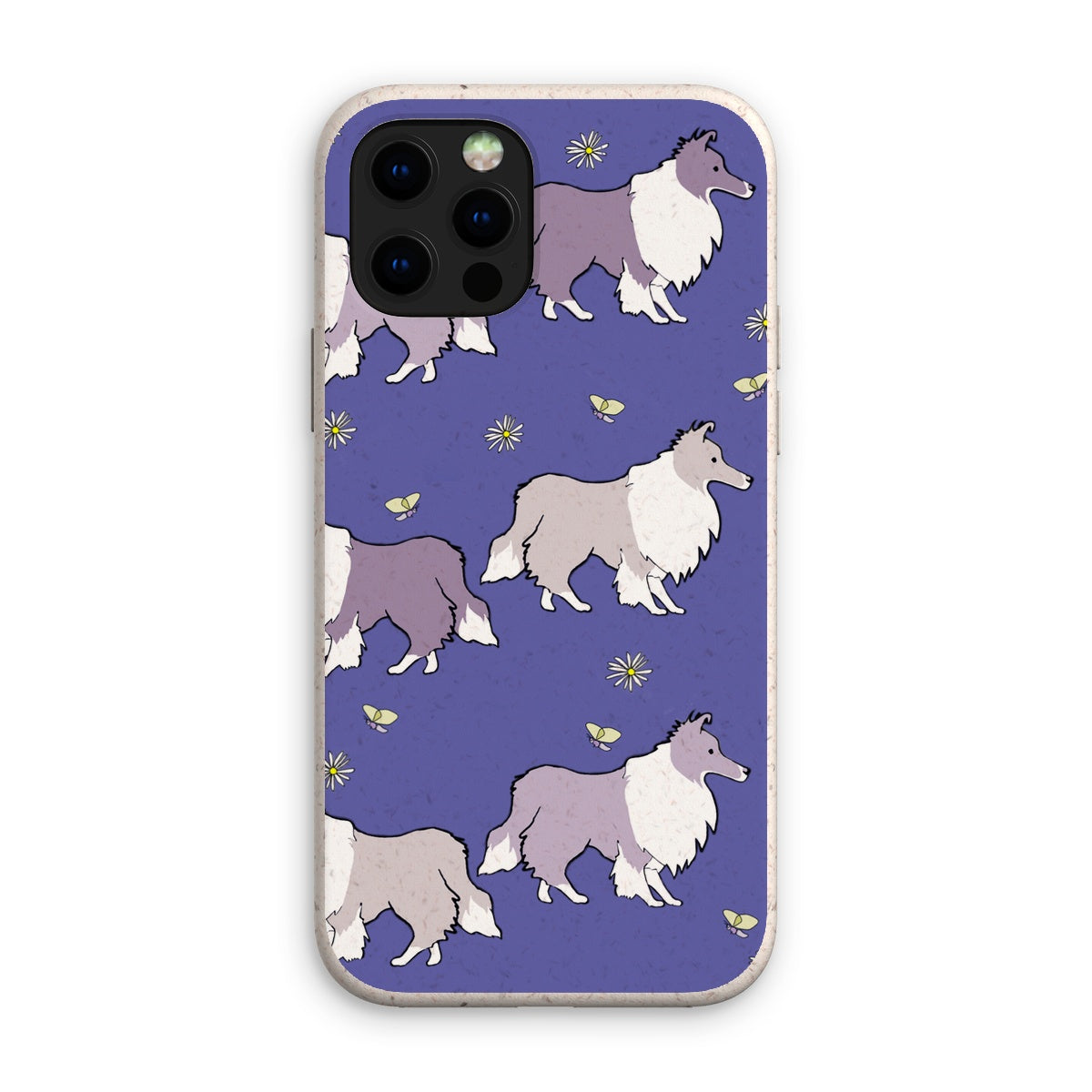 Sheltie Very Peri Rainbow Dogs  Eco Phone Case