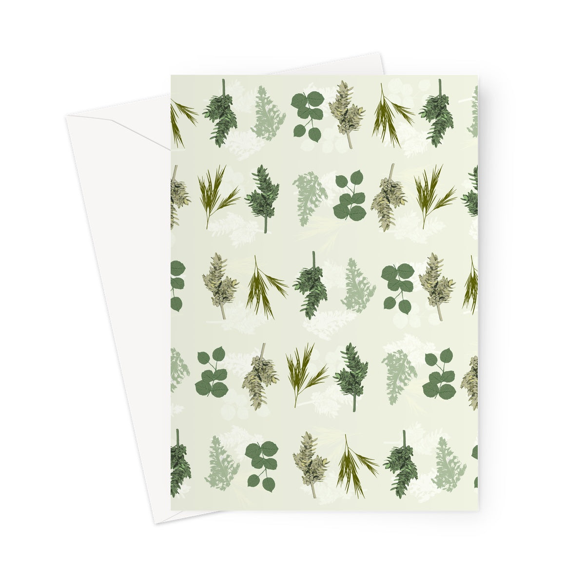 Leaf me to relax  Greeting Card