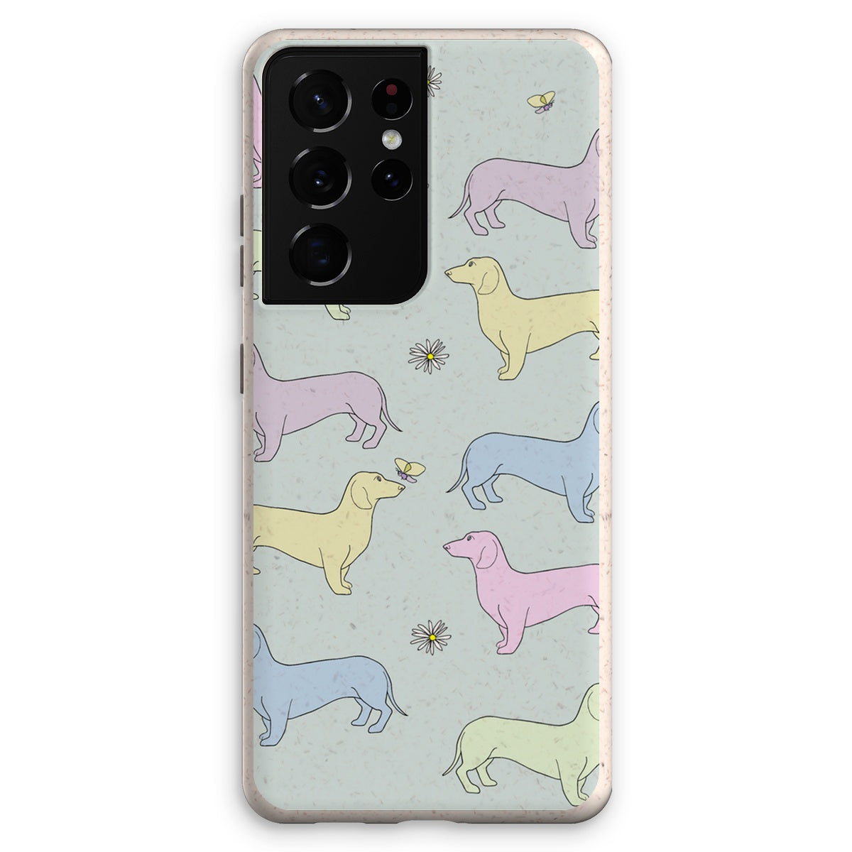 Rainbow Dachshunds Rainbow Dogs  Eco Phone Case