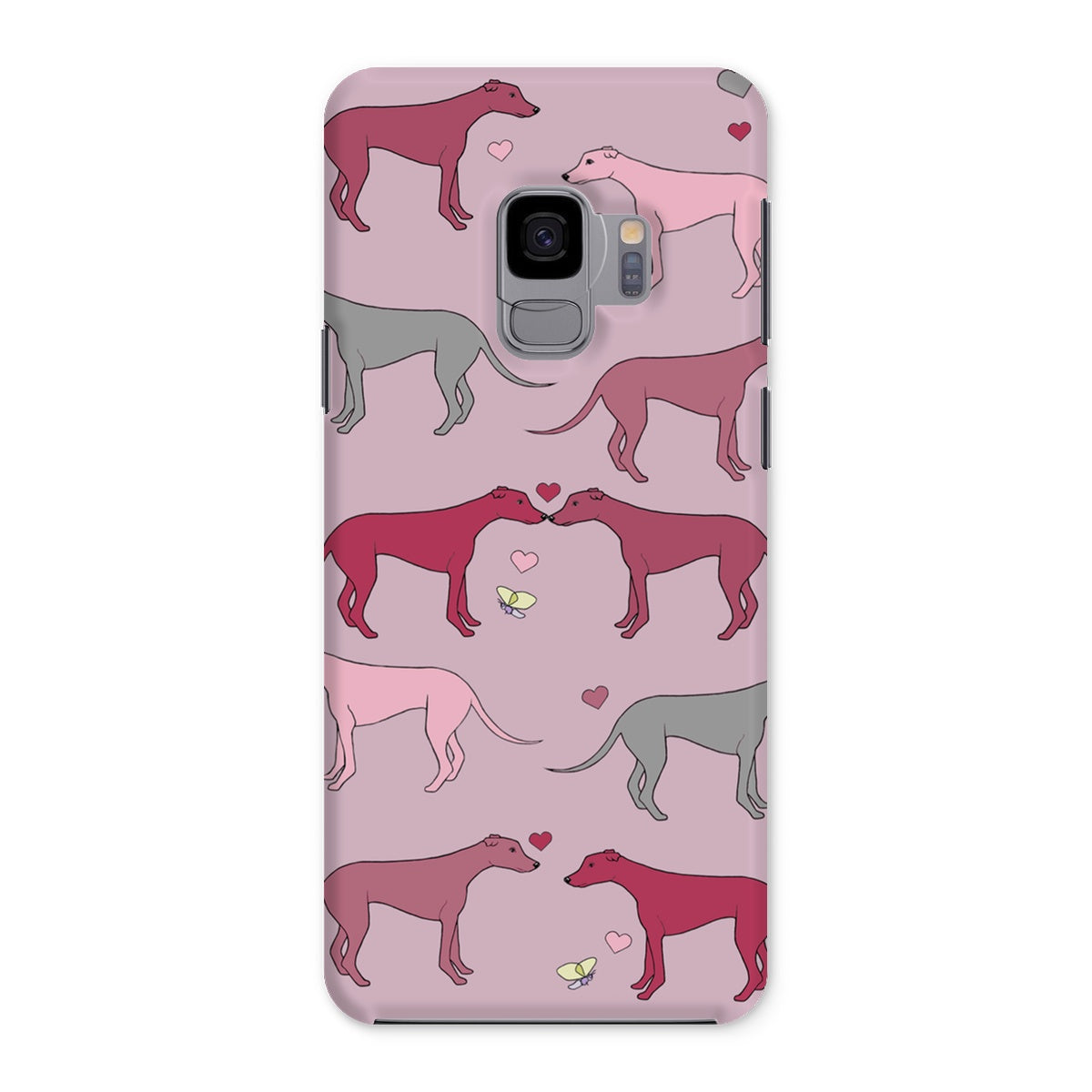 Greyhound Love Rainbow Dogs  Snap Phone Case