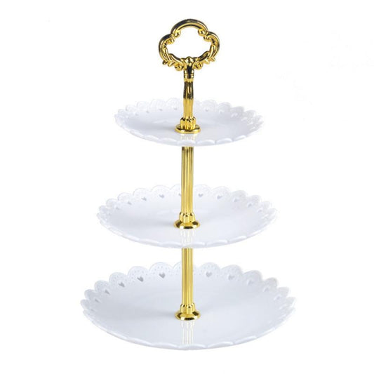 Afternoon Tea Three-Tiered Cake Stand