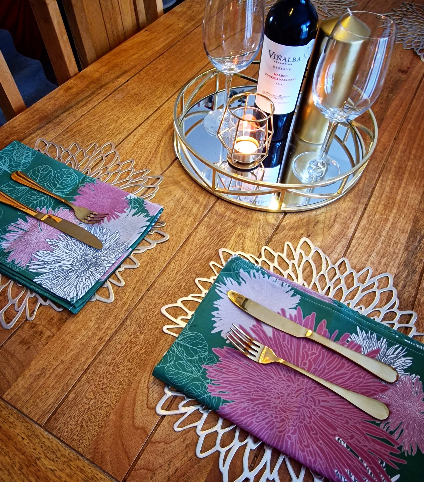 Hibiscus Flower Placemats