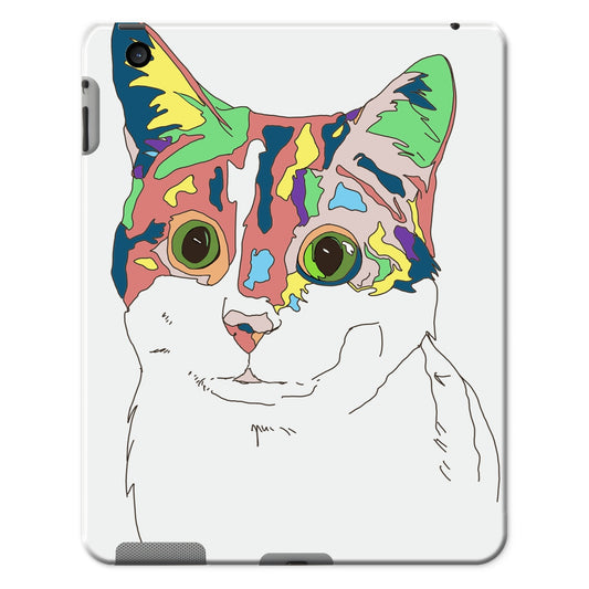Kaleidoscope Cat Tablet Cases