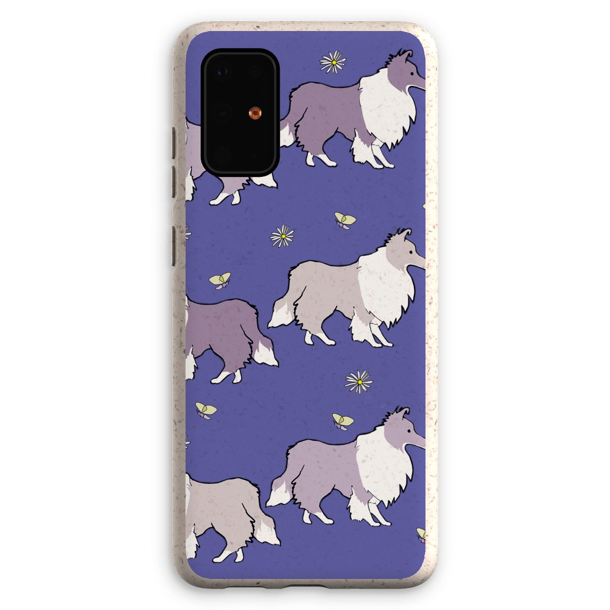 Sheltie Very Peri Rainbow Dogs  Eco Phone Case