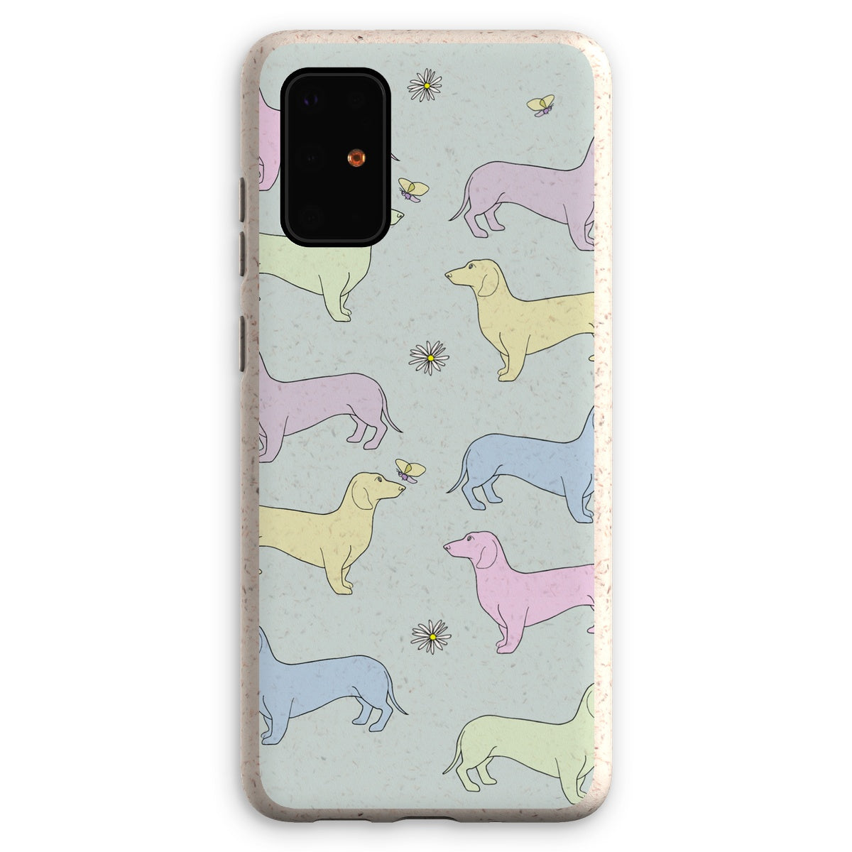 Rainbow Dachshunds Rainbow Dogs  Eco Phone Case