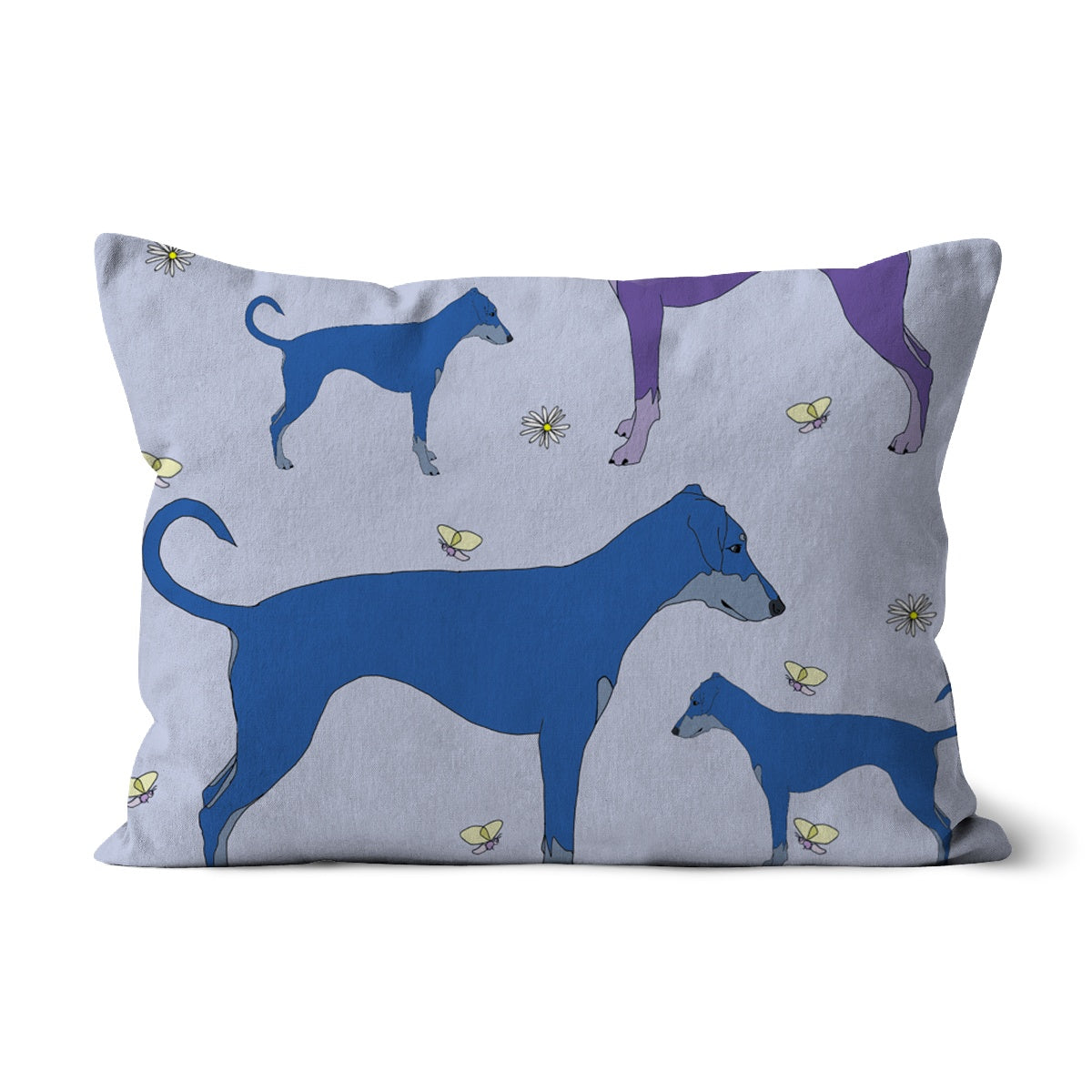 Rainbow Dogs Dobermans Cushion