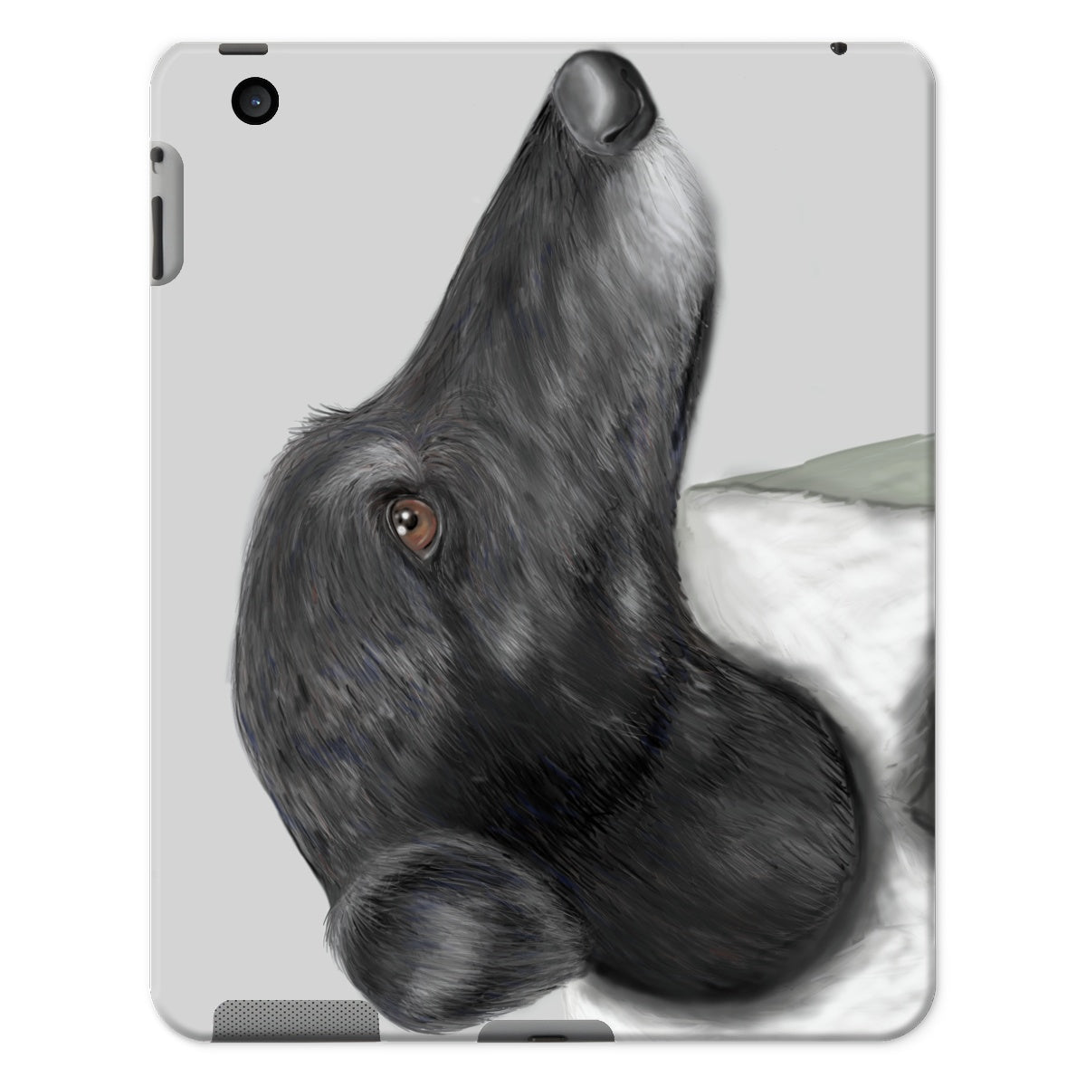 Greyhound Portrait Tablet Cases