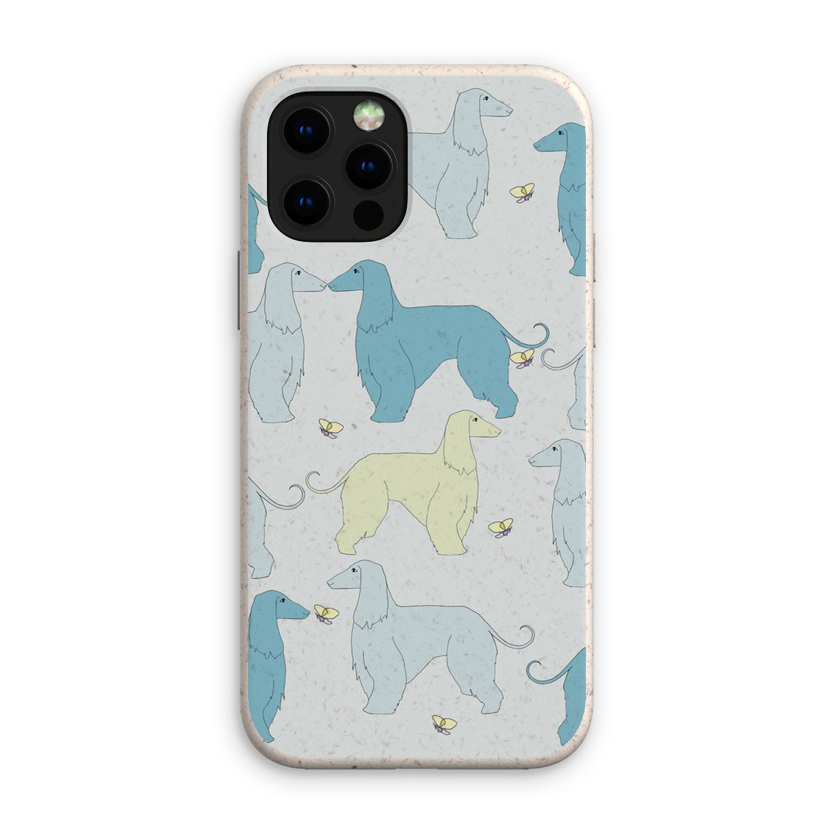 Afghan Breeze Rainbow Dogs Eco Phone Case