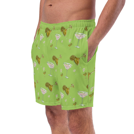 Tropical Cocktail swim trunks