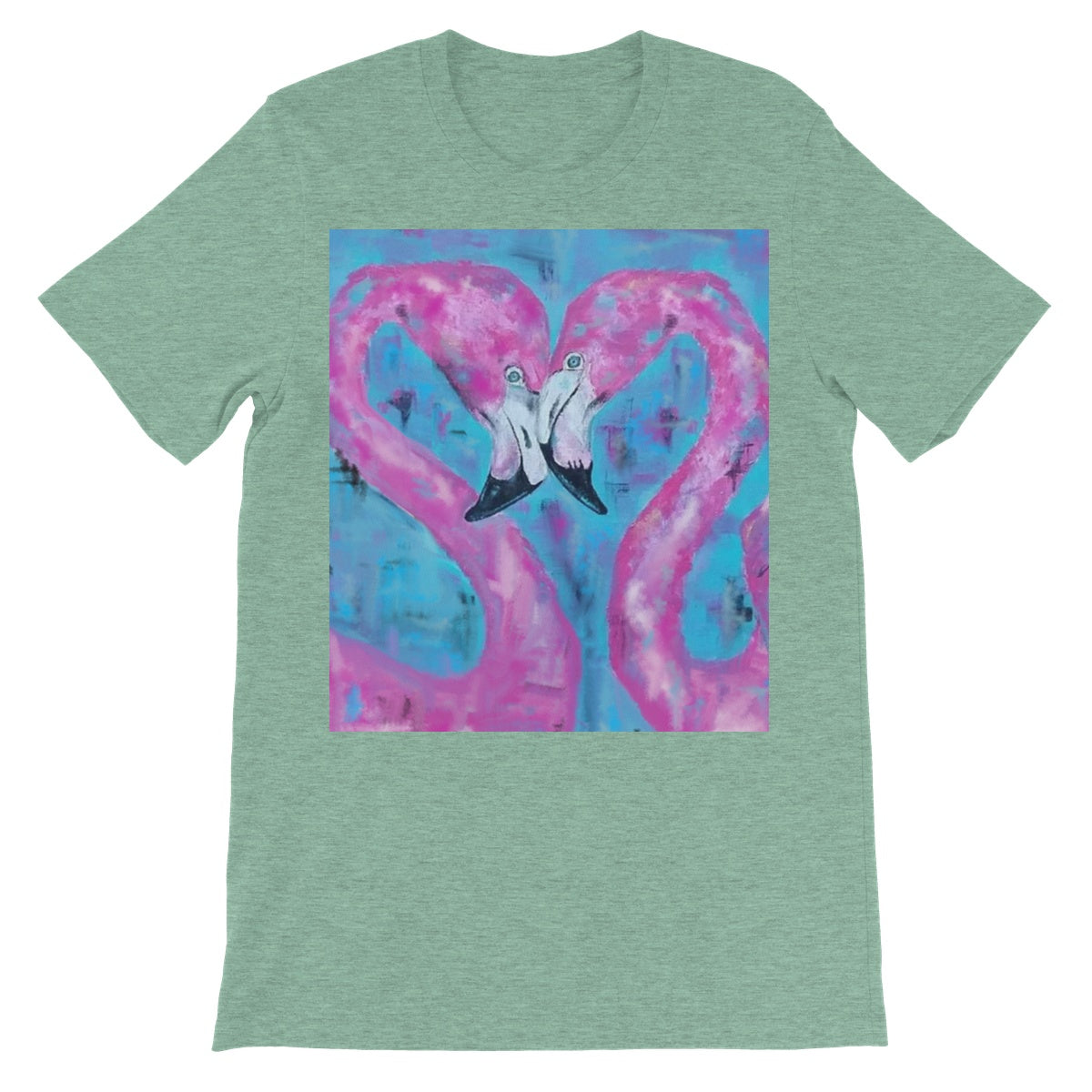 Flamingo Tango Unisex Short Sleeve T-Shirt