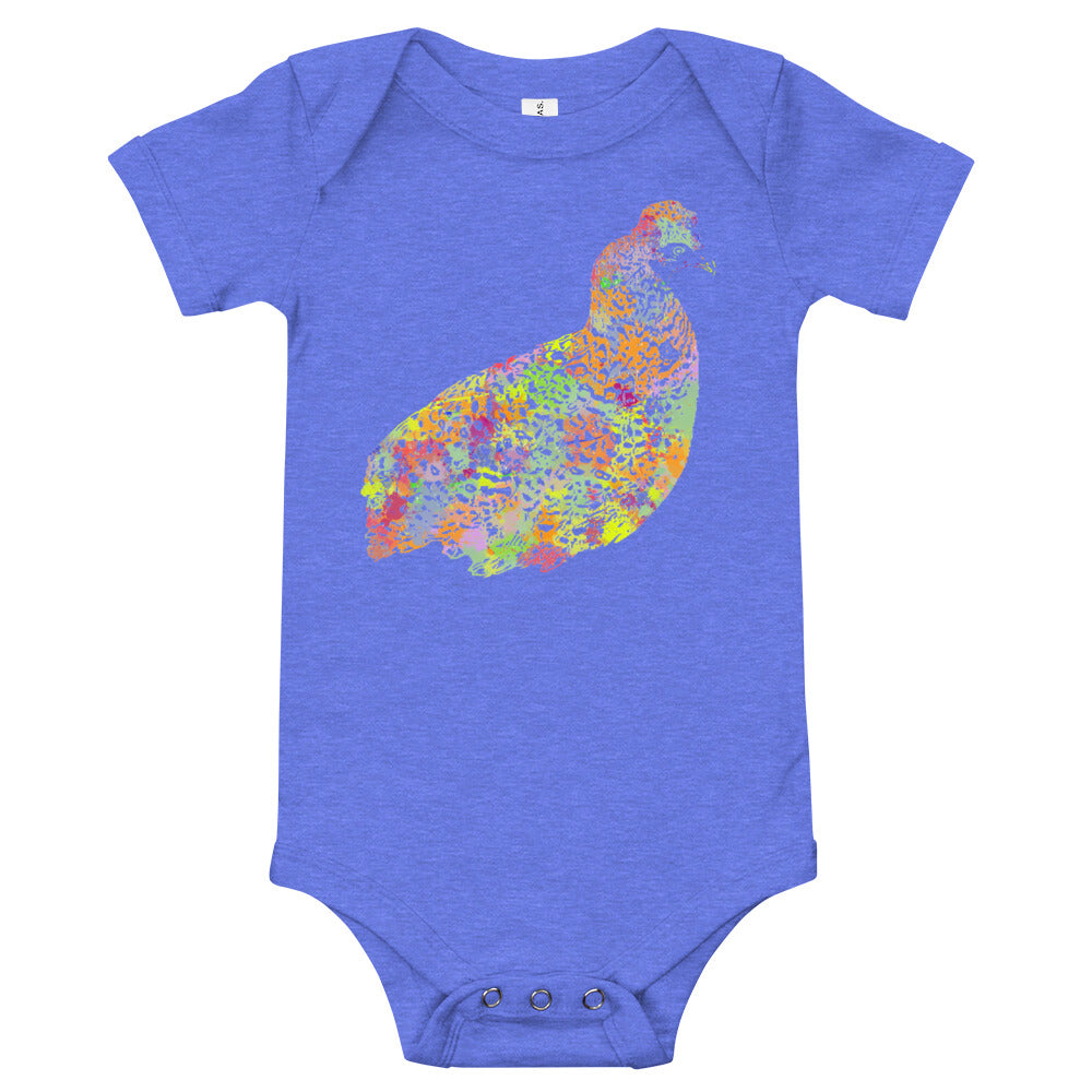 Rainbow Chicken Baby Grow