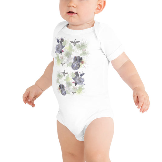 Eggstina Chicken Baby short sleeve one piece