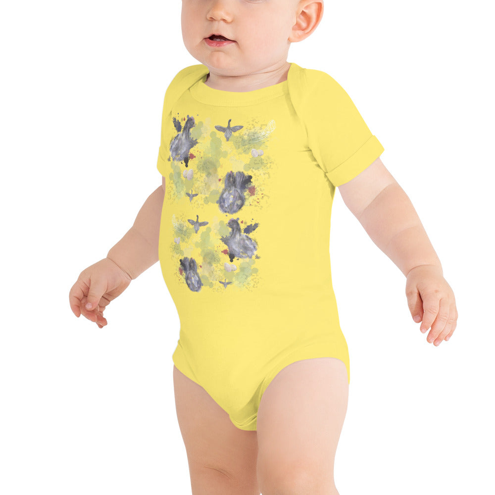 Eggstina Chicken Baby short sleeve one piece