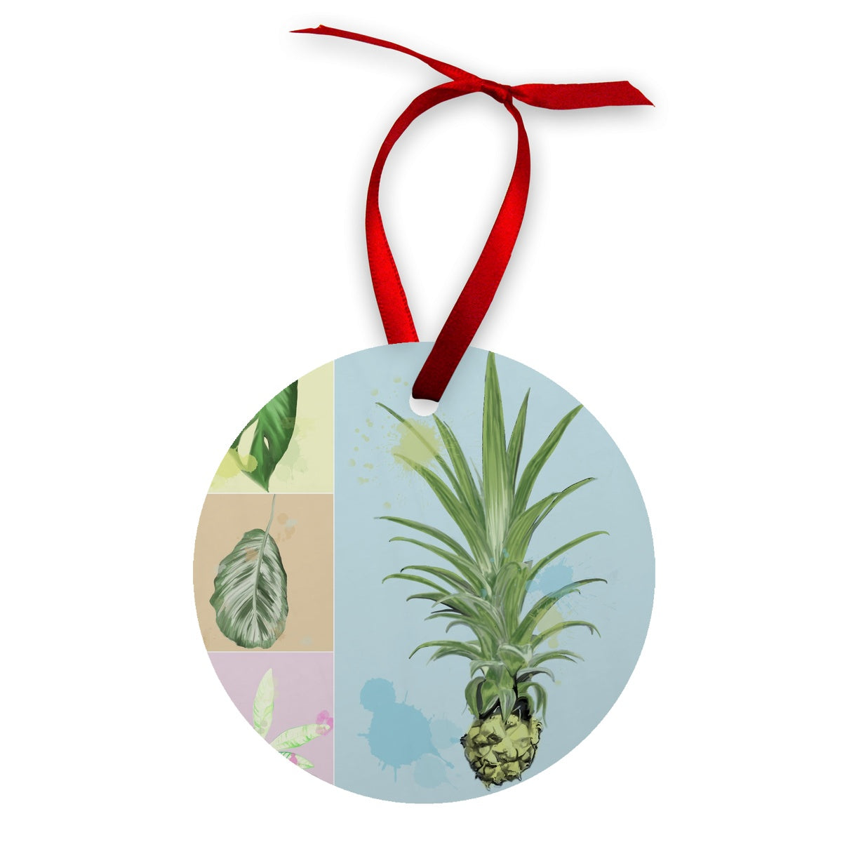 Houseplants Wood Ornament