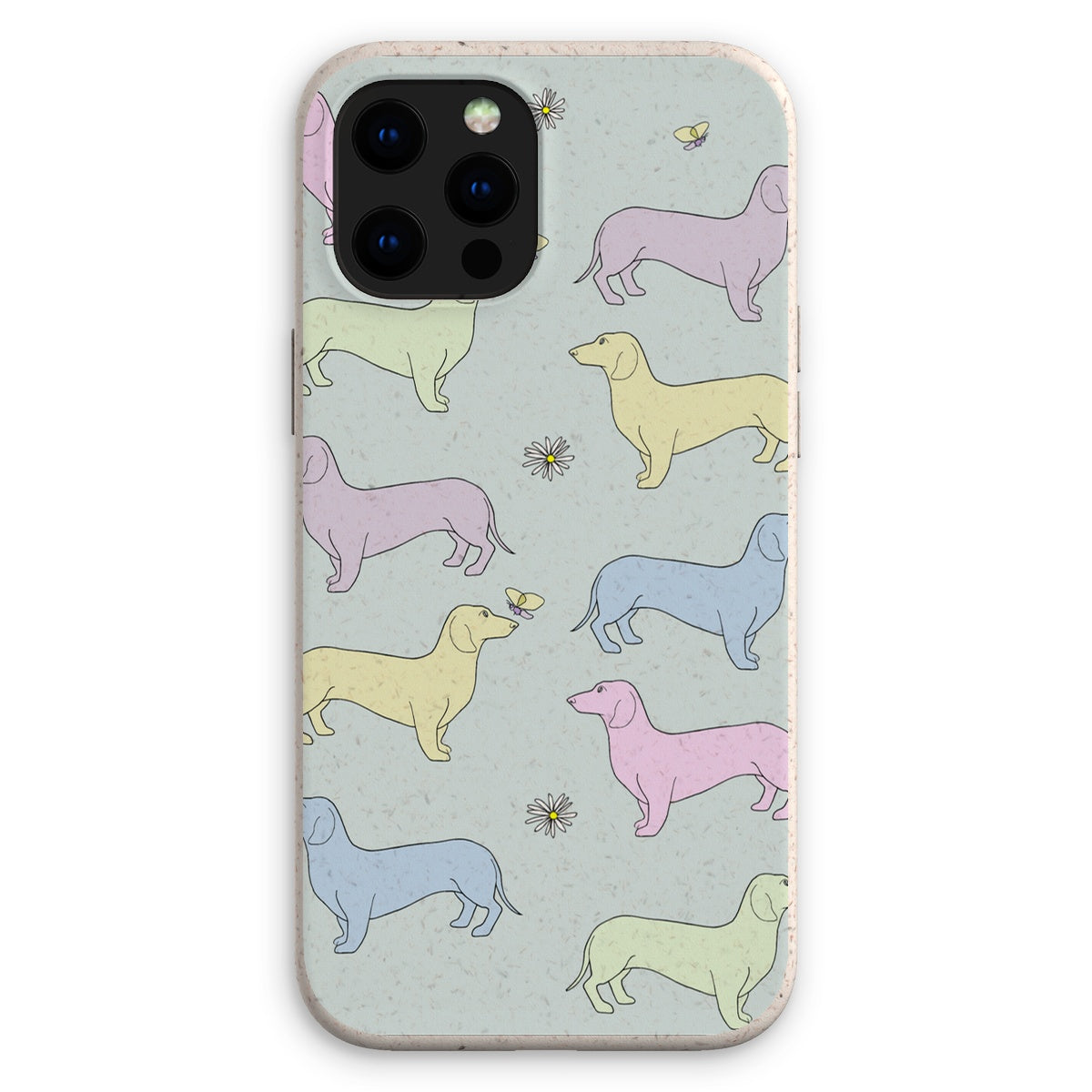 Rainbow Dachshunds Rainbow Dogs  Eco Phone Case