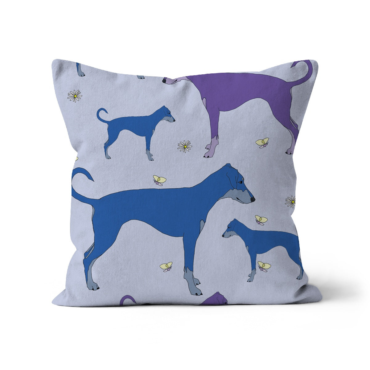 Rainbow Dogs Dobermans Cushion