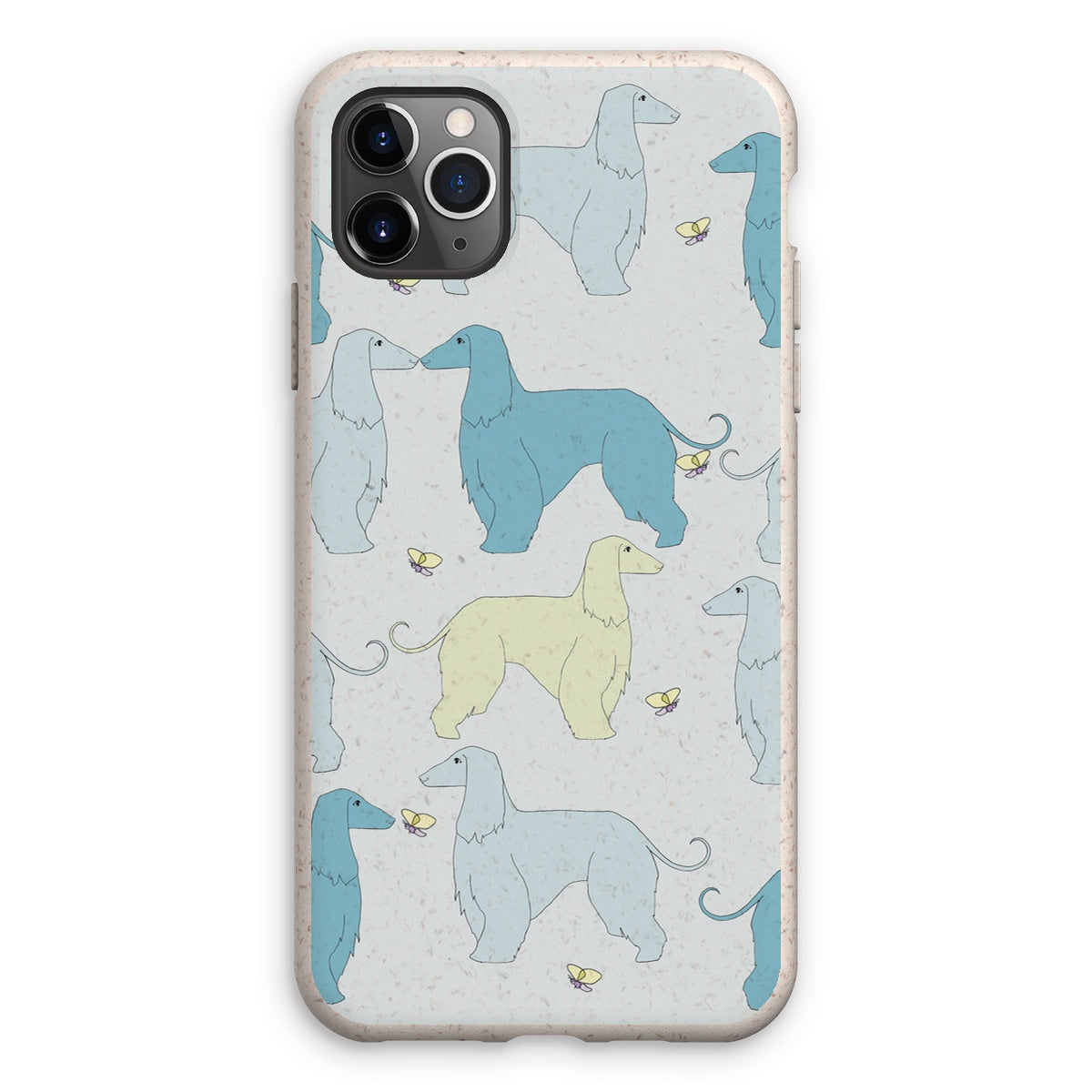 Afghan Breeze Rainbow Dogs Eco Phone Case